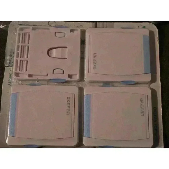 OKEFAN Baby Safety Sliding Glass Door Child Lock‎ White Blue - Picture 7 of 7